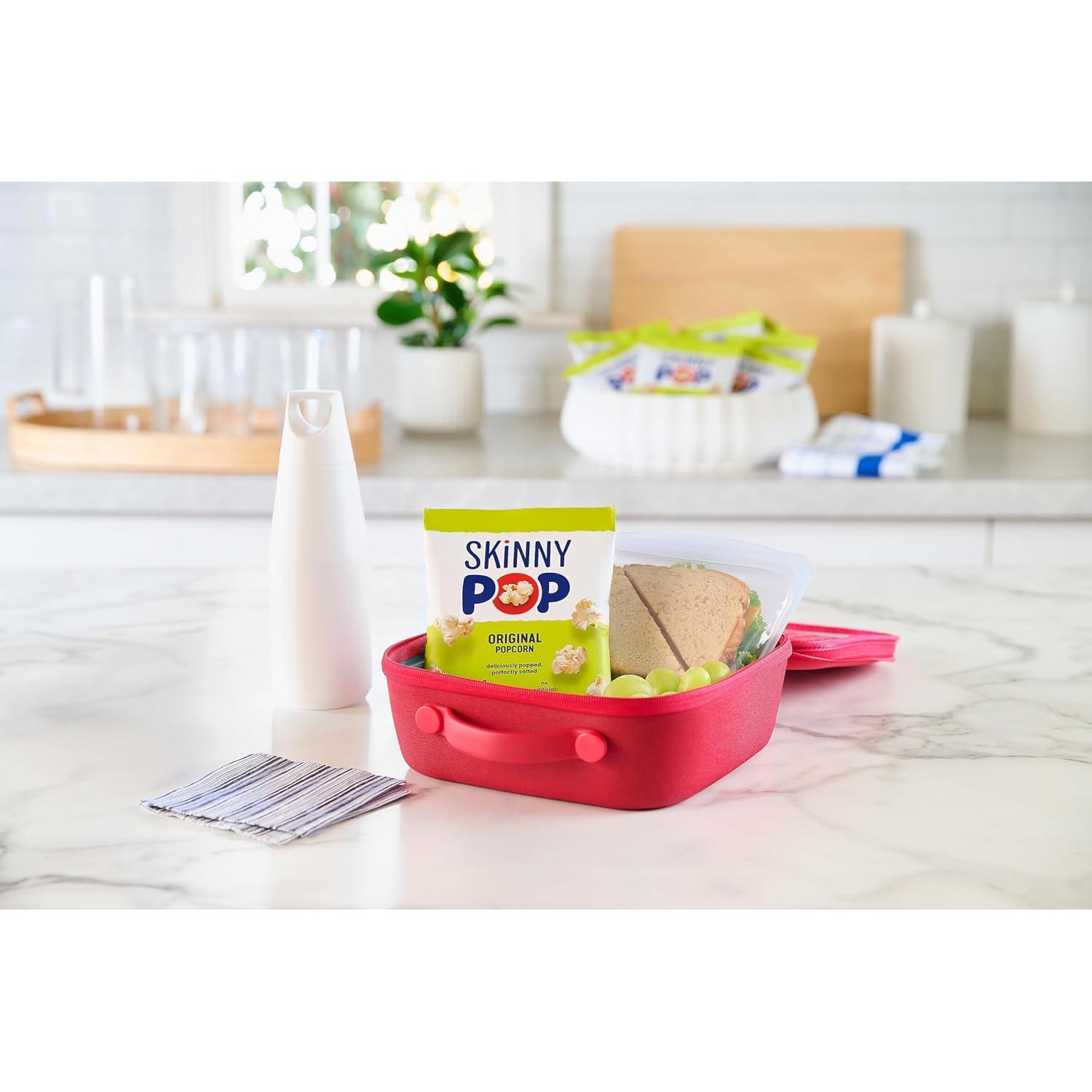 image:imageSkinnyPop Popcorn DairyFree White Cheddar Whole Grain Snack 44oz Bags 12ctOriginal