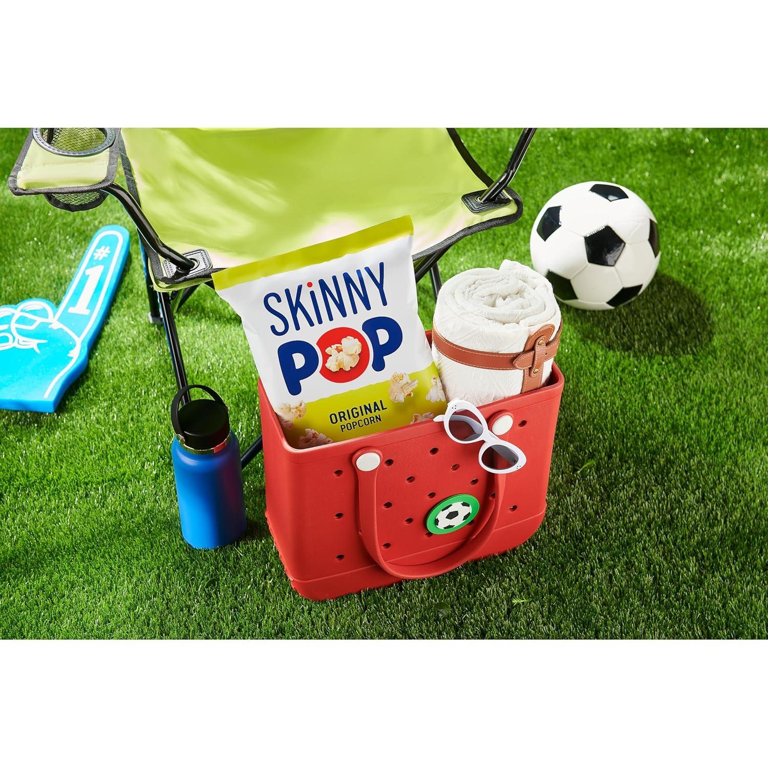 image:imageSkinnyPop Popcorn DairyFree White Cheddar Whole Grain Snack 44oz Bags 12ctOriginal