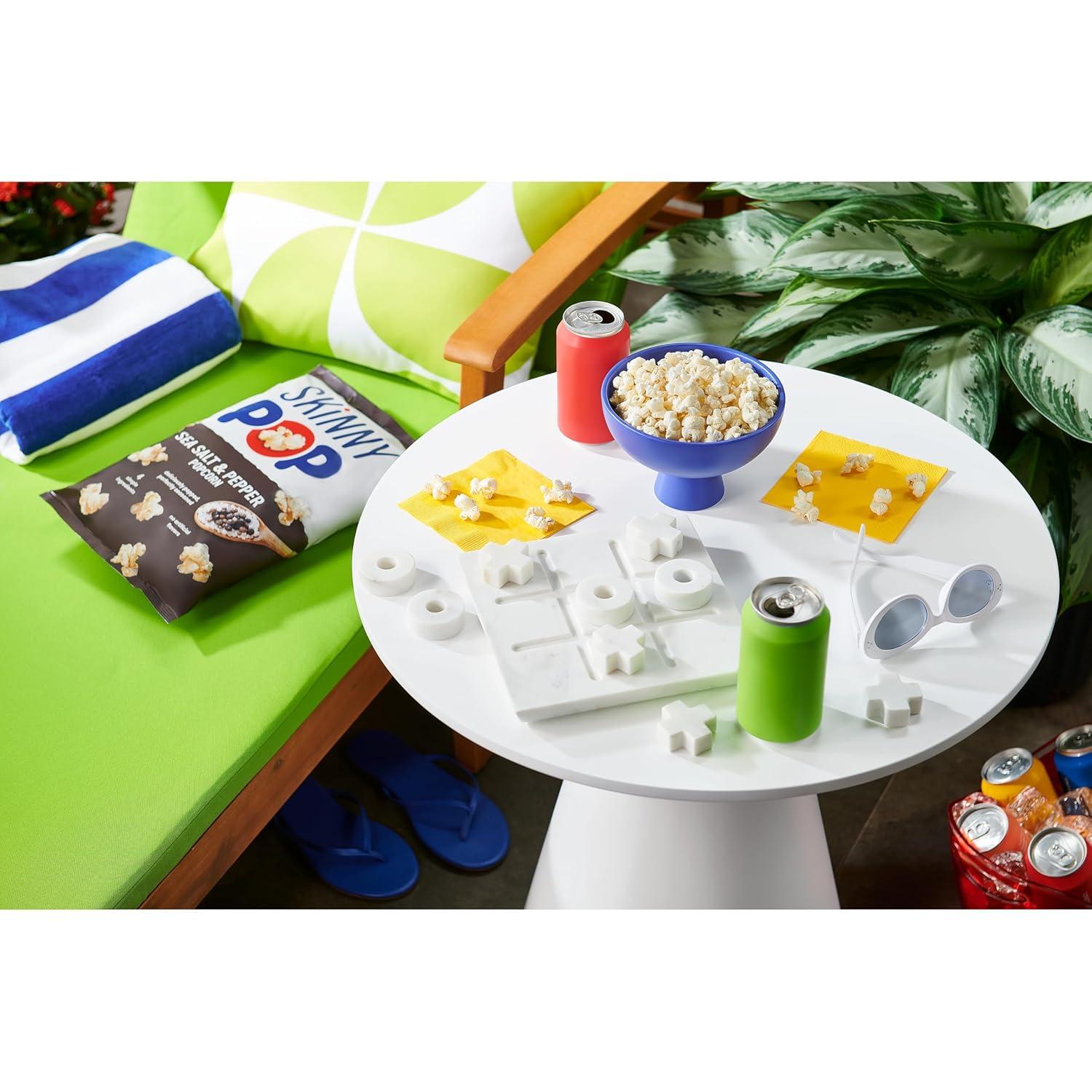 image:imageSkinnyPop Popcorn DairyFree White Cheddar Whole Grain Snack 44oz Bags 12ctSaltAndPepper