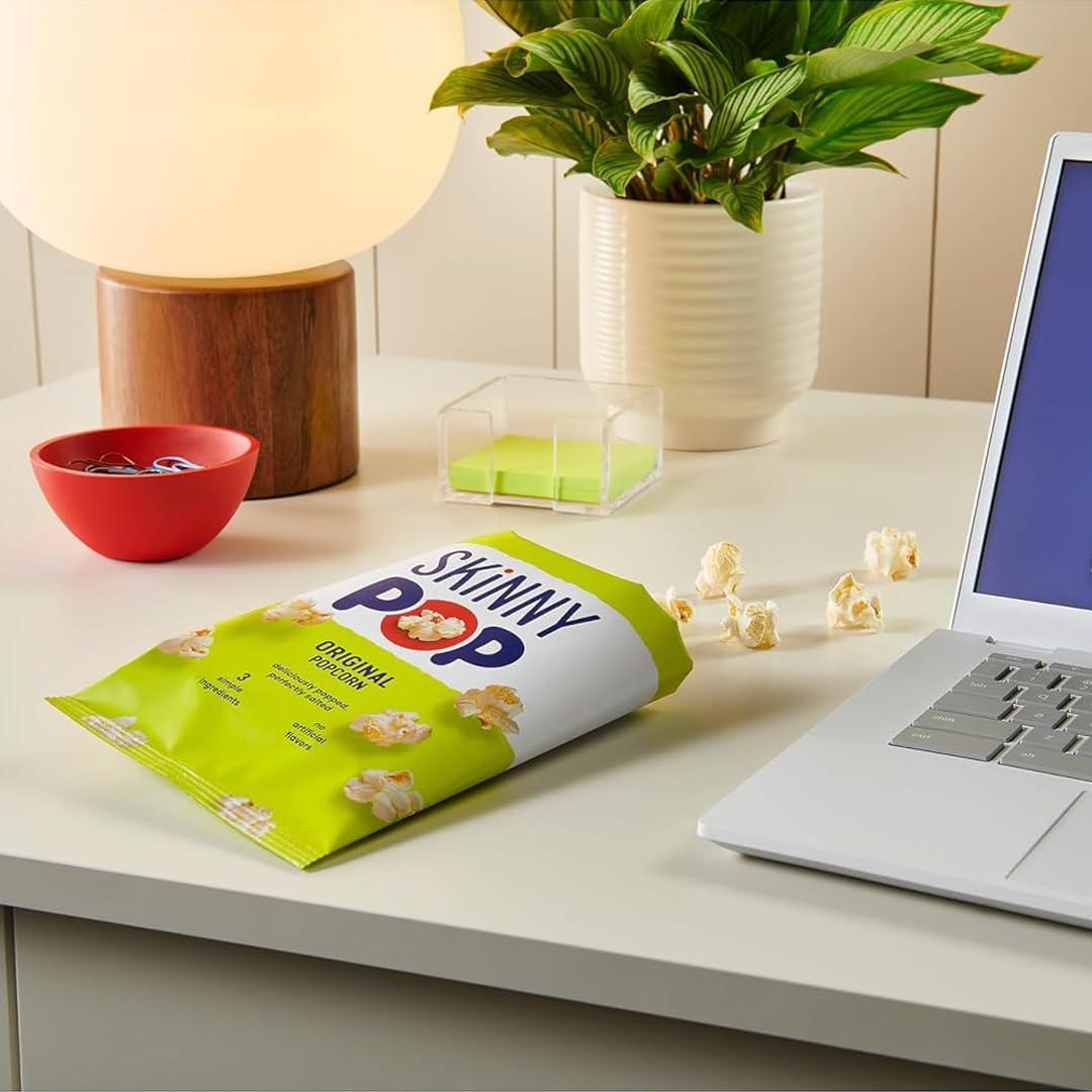 image:imageSkinnyPop Popcorn Original Whole Grain DairyFree Snack 065oz Bags 6ctOriginal