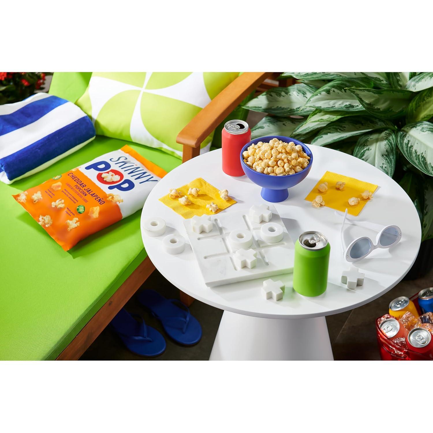 image:imageSkinnyPop Popcorn Original Whole Grain DairyFree Snack 44oz BagCheddar Jalepeno