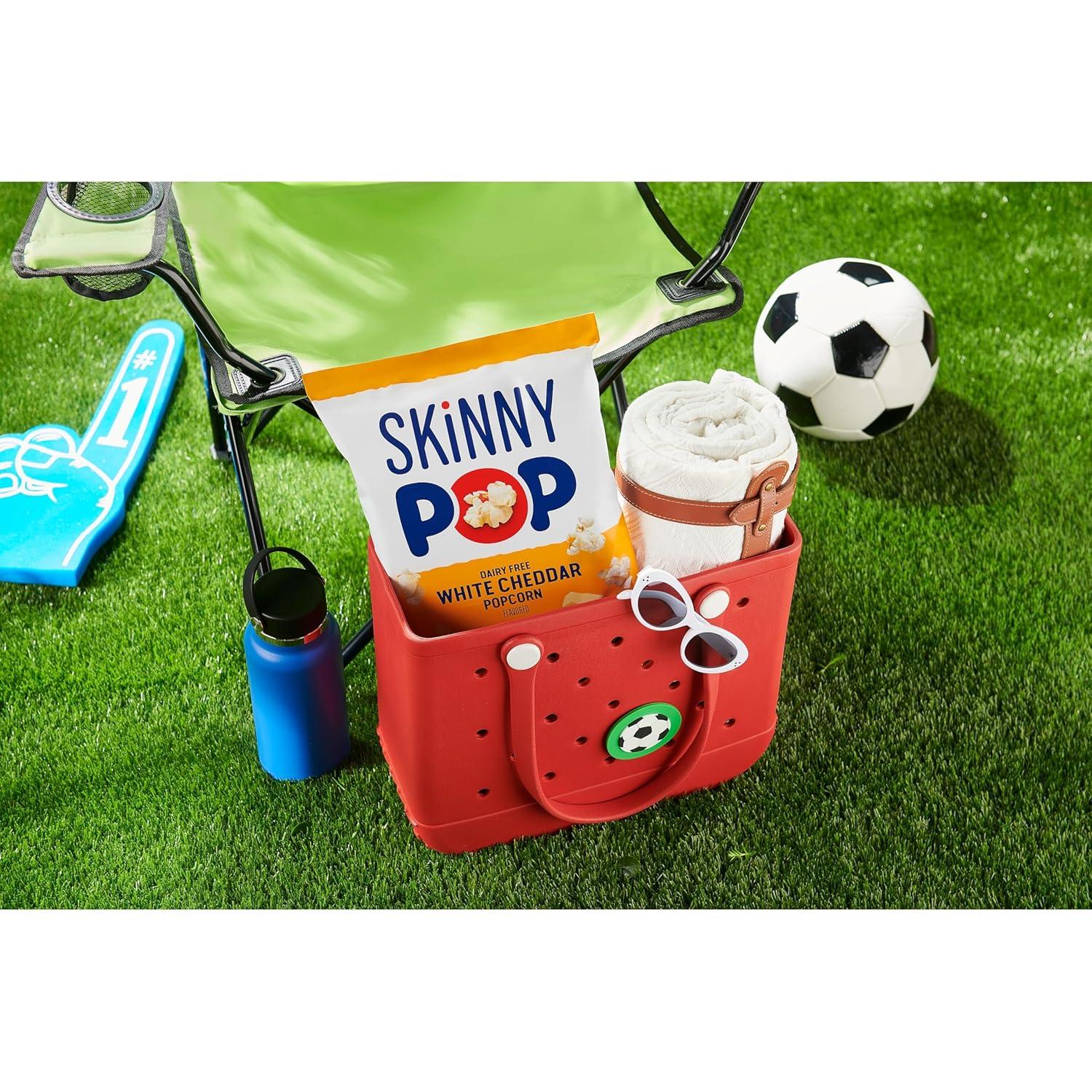 image:imageSkinnyPop Popcorn Original Whole Grain DairyFree Snack 44oz BagDairy Free White Cheddar