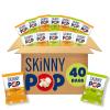 image:imageSkinnyPop Popcorn White Cheddar Whole Grain DairyFree Snack 1oz Bags 12ctOriginal  Dairy Free White Cheddar